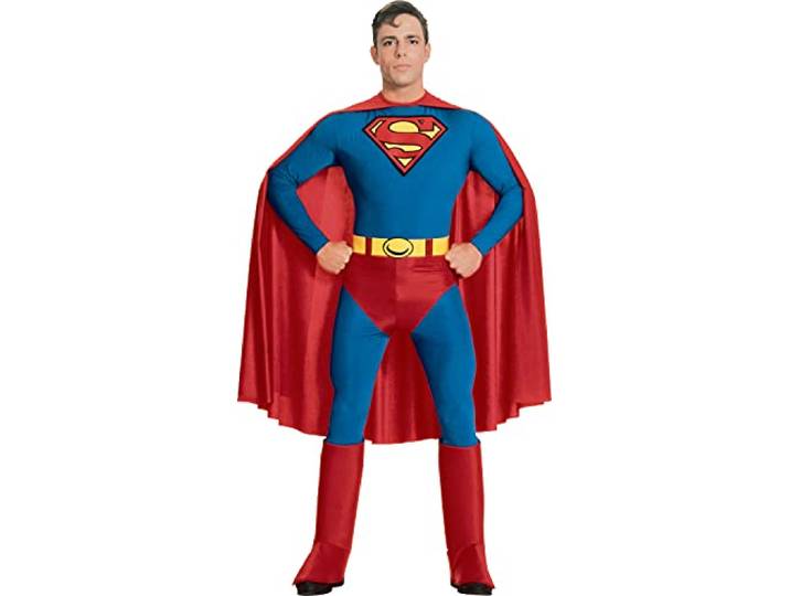Rubie's Officieel Deluxe Superman-kostuum voor volwassenen, maat S