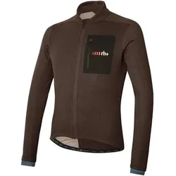 RHPLUS Radtrikot All Road Sweater, Größe L in Braun Braun