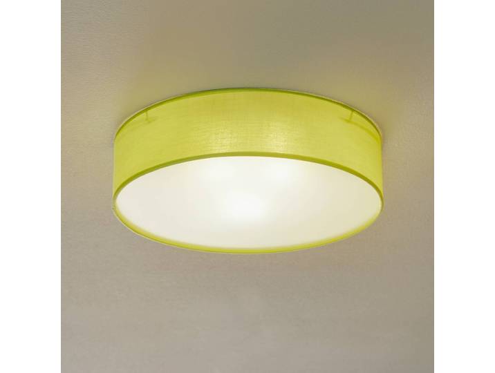 ORION Deckenlampe Jitendra, dimmbar, grün, für Wohn- / Esszimmer, Textil / Stoff / Seide, Modern, Deckenlampe