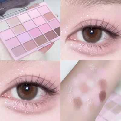 20 Shade Korean Low Saturation Matte Eyeshadow Palette Daily Professional Makeup 04