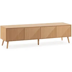 TV-ELEMENT Telmo 4 türen Eichenfarbe 160 cm