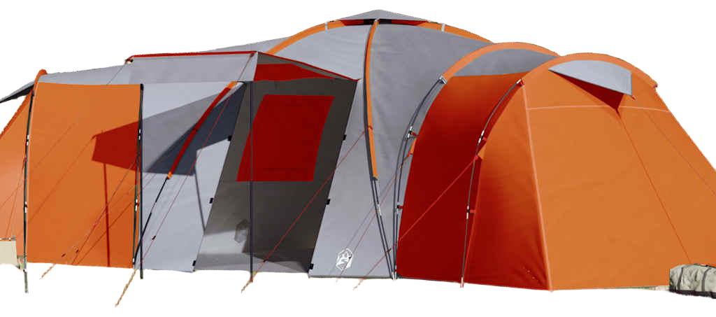Zelt - Familienzelt - Campingzelt - Tunnelzelt - Outdoor-Zelt - Wasserdichtes Polyester