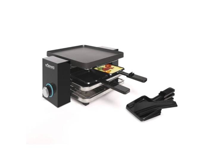 Koenig Raclette-Grill Piano Noir 4