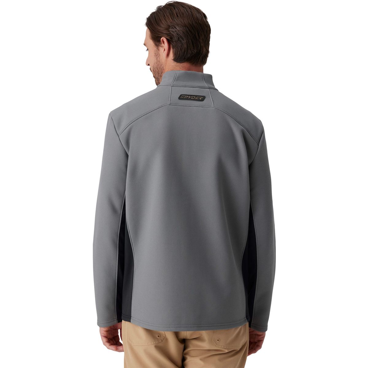 Spyder Bandit Sweater Fleece Jacket storm (STM) XXL 38A483602-STM-XXL