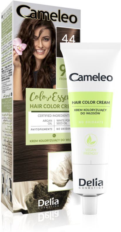 Delia Cosmetics Cameleo Color Essence coloration cheveux en tube teinte 4.4 Spicy Brown 75 g