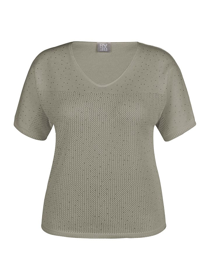 Rabe Pullover in Grün - 44