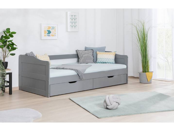 Ticaa Funktionsbett Funktionsbett Sofabett Melinda Kiefer massiv
