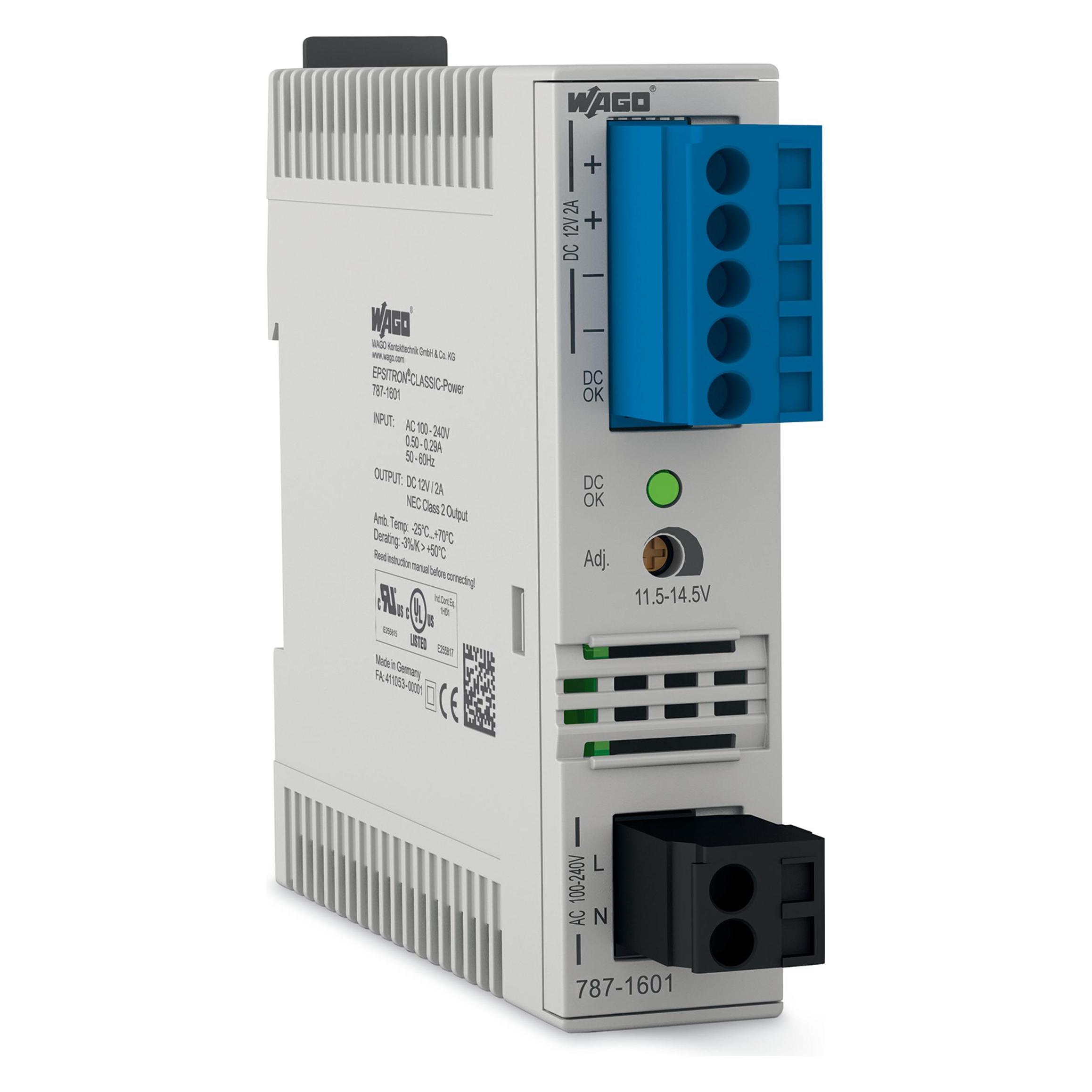 Wago Hutschienen-Netzteil (DIN-Rail (787-1601)
