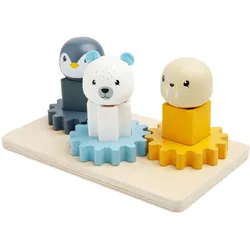 Bigjigs Toys Motorboard Artic / ab 12 Monaten