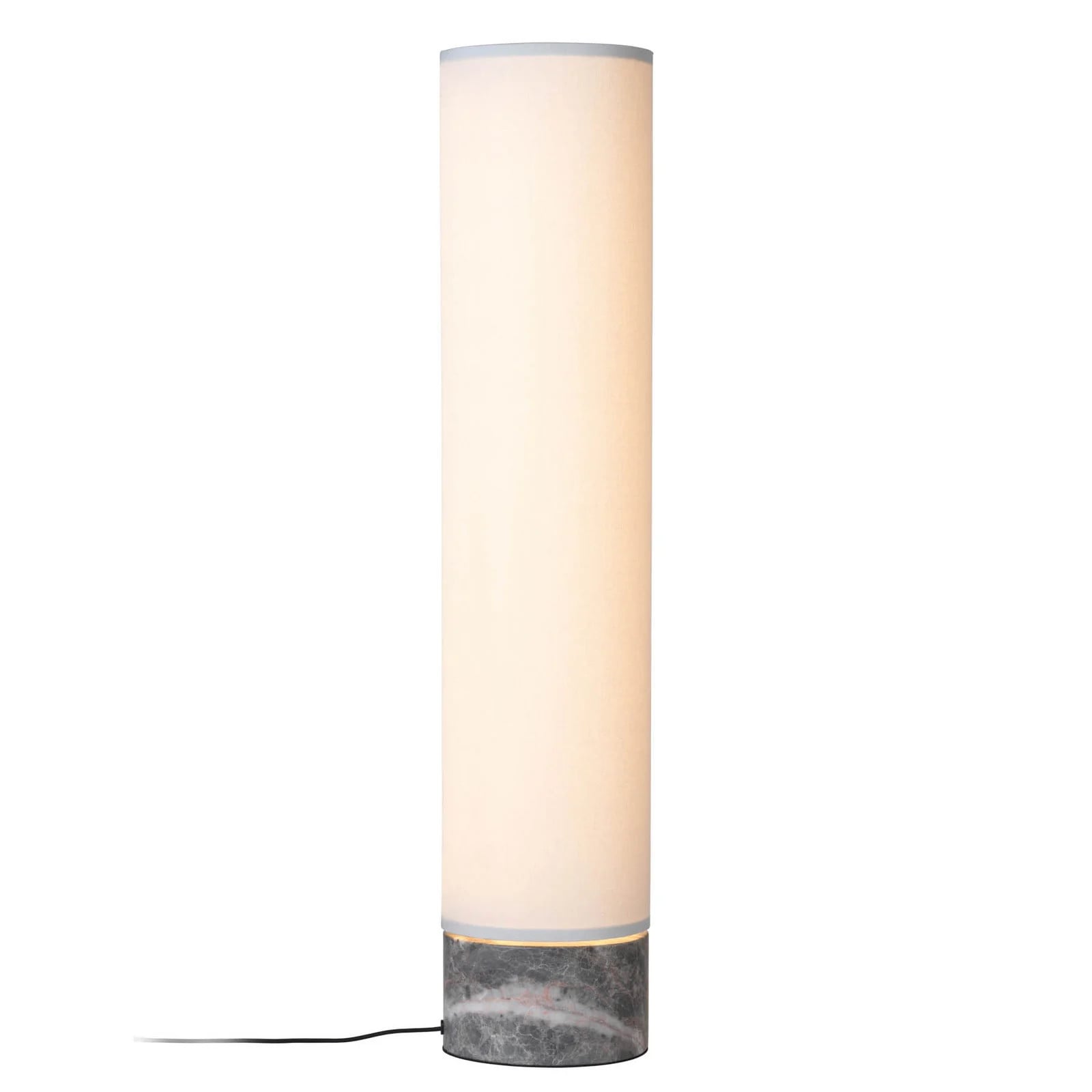 GUBI Unbound Vloerlamp Wit met Lampenkap