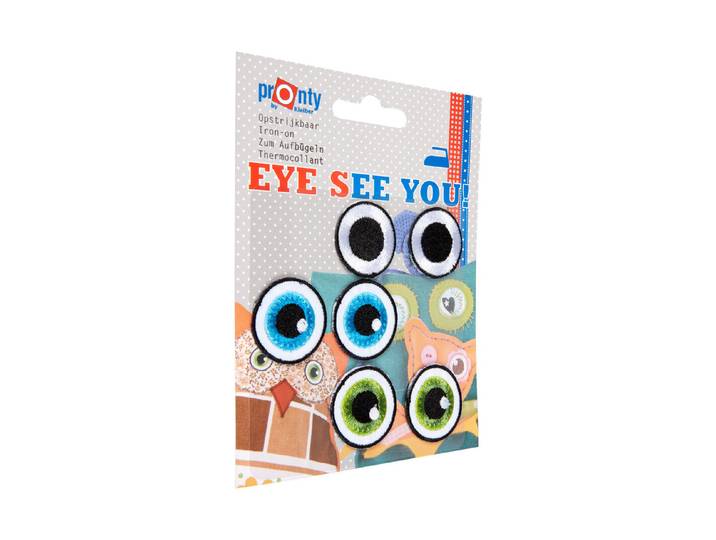Glorex Eye See You Augen Zum Aufbügeln 3 Paar