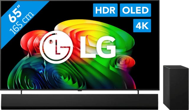 LG OLED 65 inch B6 (2026) televisie met LG DSG10TY soundbar