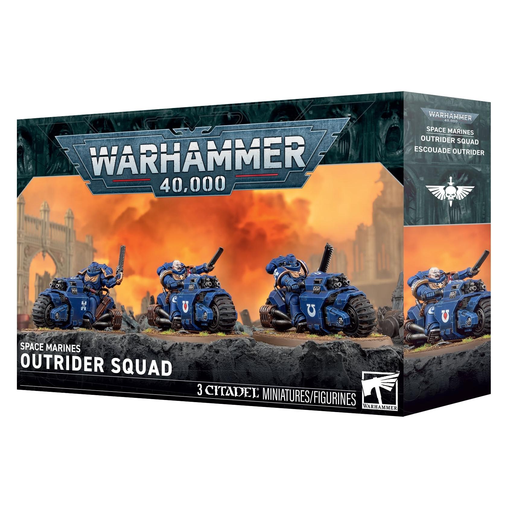 Games Workshop Warhammer 40k - Space-Marine-Trupp "Outrider" (Kunststoff) (78060799)