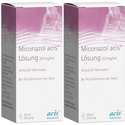 Miconazol acis Lösung 2x 2x20 ml