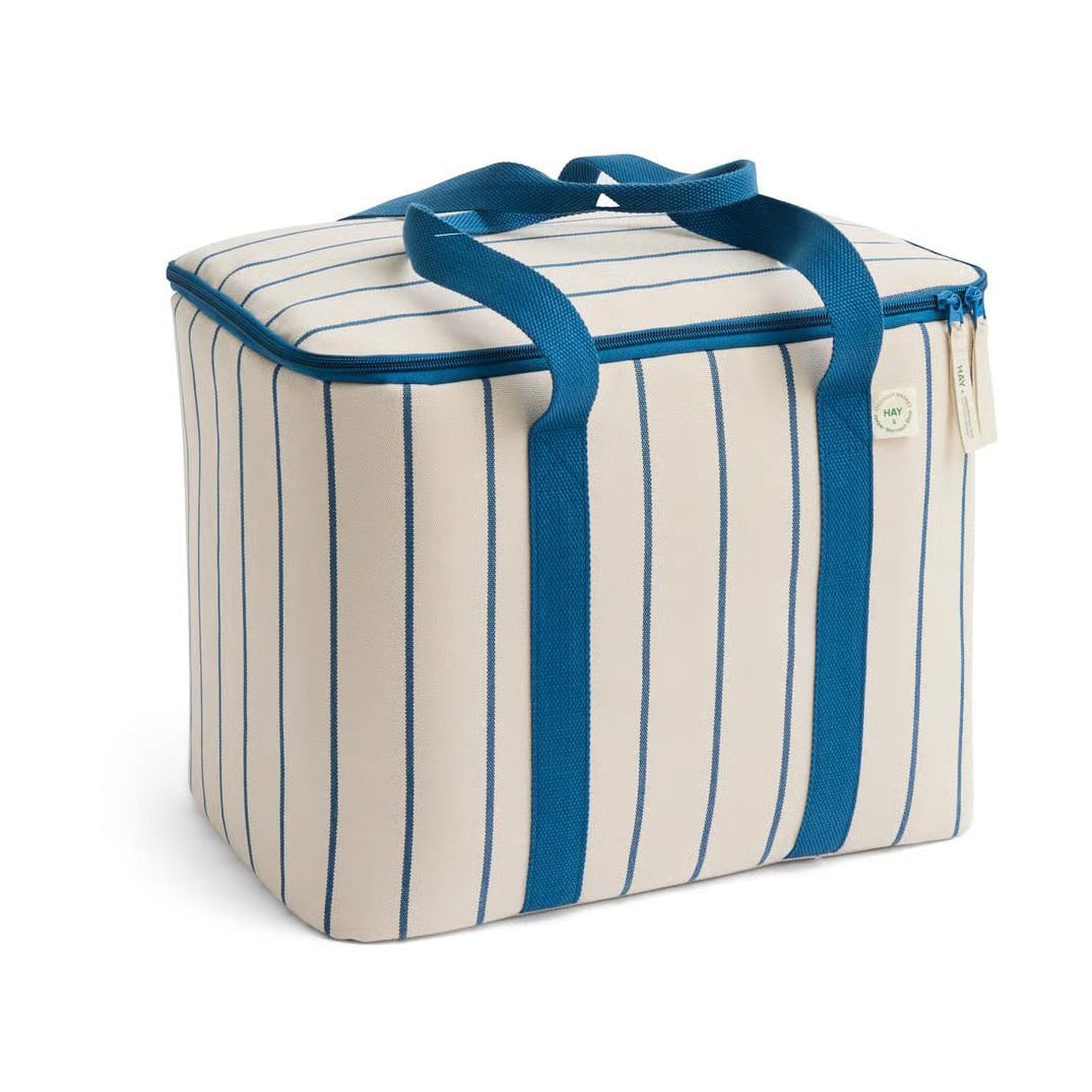 HAY Outdoor Market koeltas blauw-beige