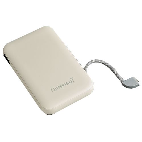 Intenso Power Bank S 10000 mAh Beige + Integriertes USB-C
