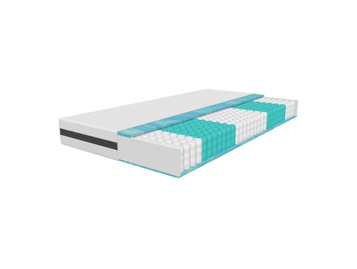 TASCHENFEDERKERNMATRATZE– H3 / H4 für optimalen Liegekomfort 180x200 cm