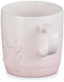 Le Creuset Shell Pink Stoneware La Jardin Cappuccino Mug