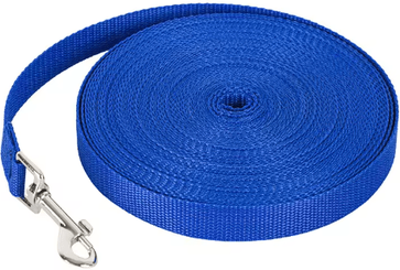 Inspire Picks Long Training Dog Leash Extended Nylon Rope Lead For Outdoor Walking & Puppy Training blue 1.5m(5ft)