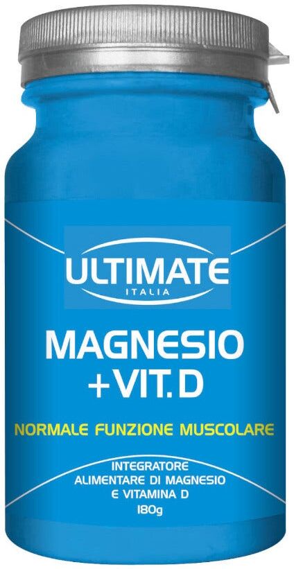 ULTIMATE ITALIA Magnesio + Vit. D 180 Grammi 