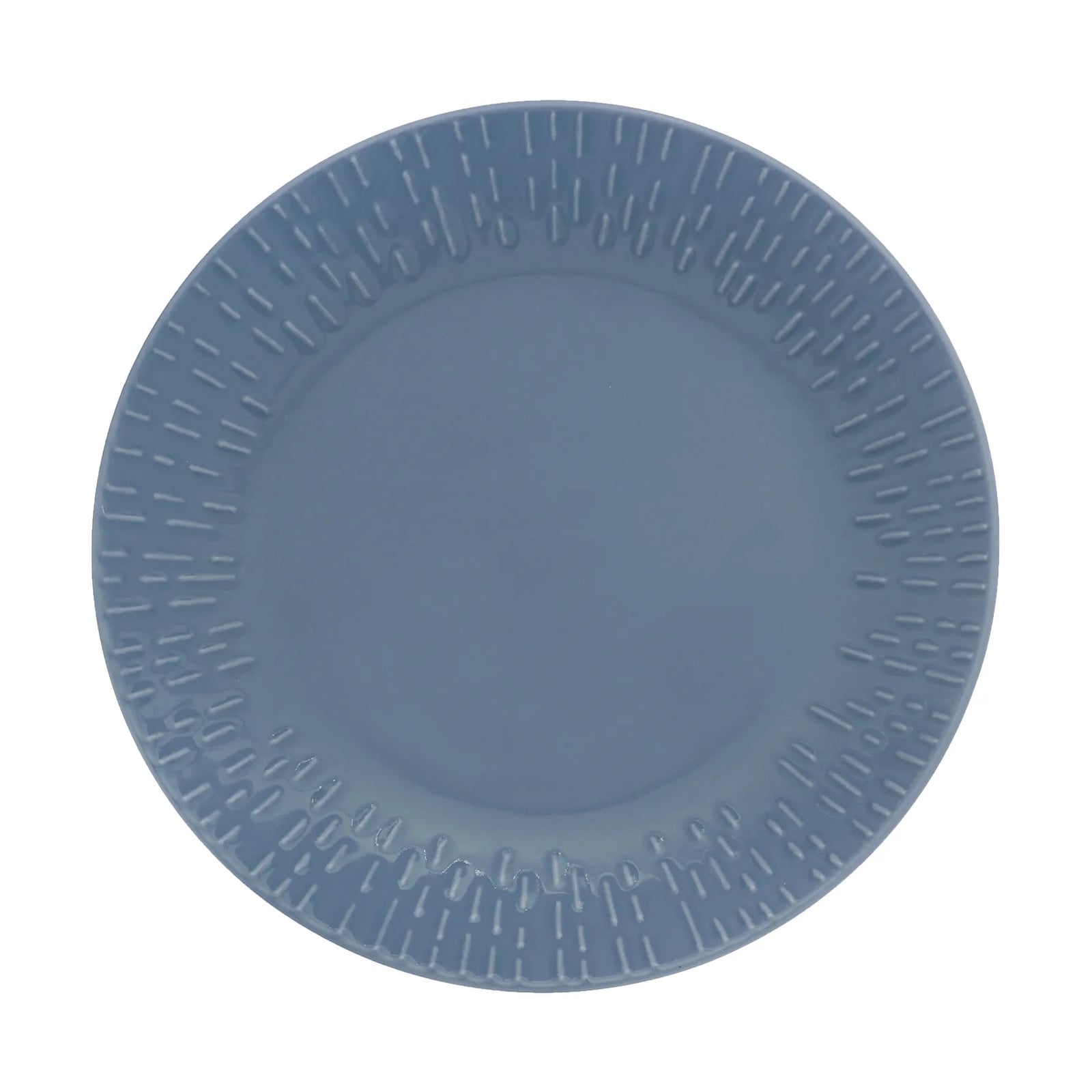 Aida Confetti bord Blueberry, Ø21 cm