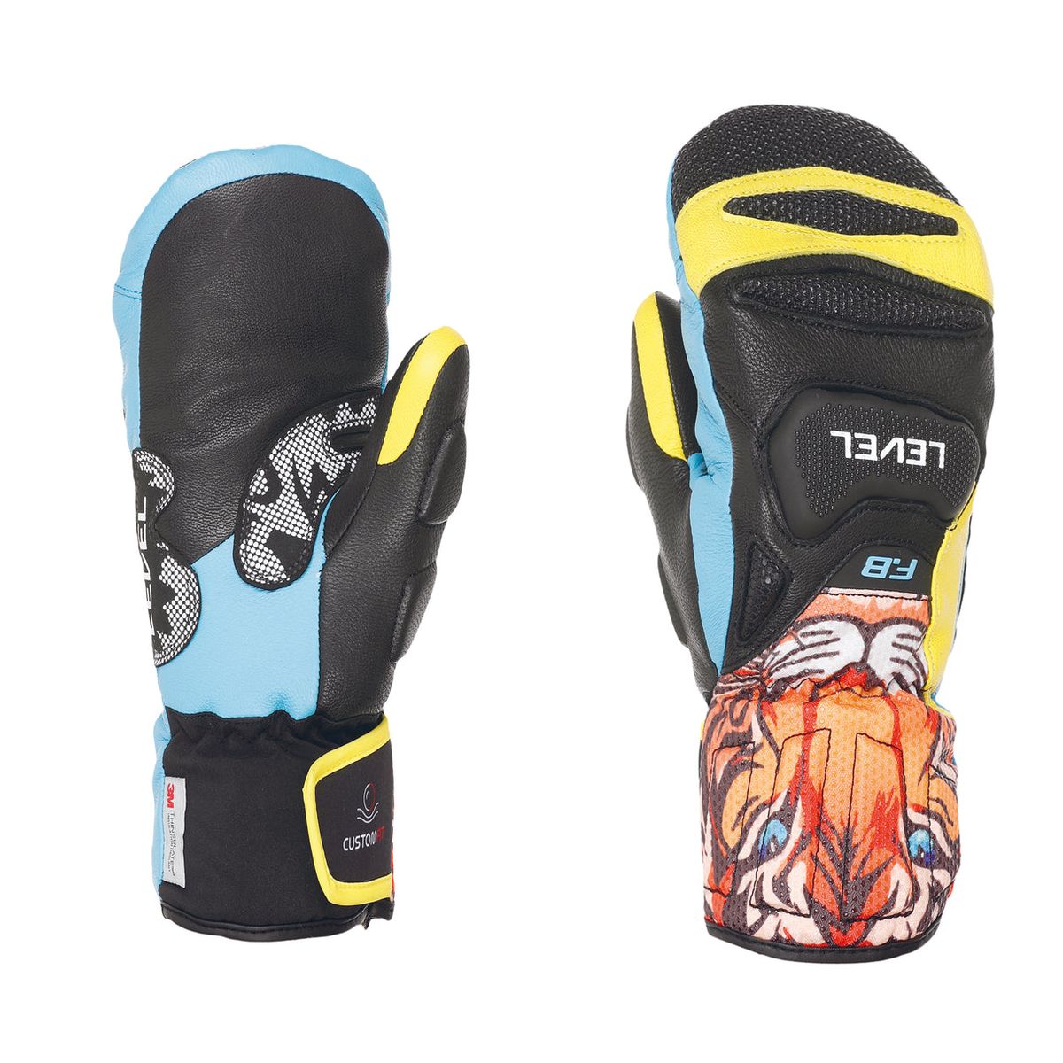Level SQ JR CF Mitten orange (13) 8 4113JM-13-8