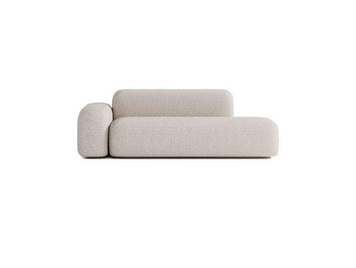 Canapé 2/3 Places Tissu Beige