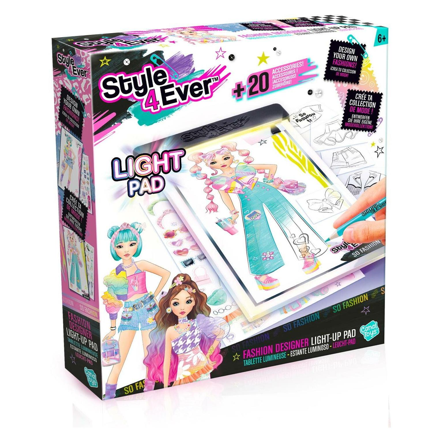 Style 4 Ever Fashion Designer Light-up Pad (CANAL.OFG320)