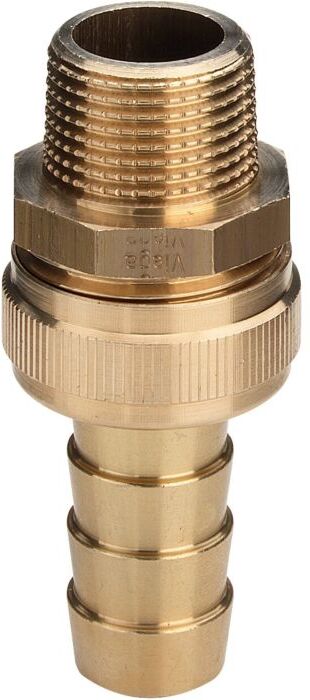 Viega Standrohrverschraubung 119454 R 1 1/4 x 1 1/4" x G 1 1/2, Messing, konisch dichtend