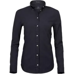 Tee Jays Damen Oxford Bluse 'Perfect' langarm 4001 black XS