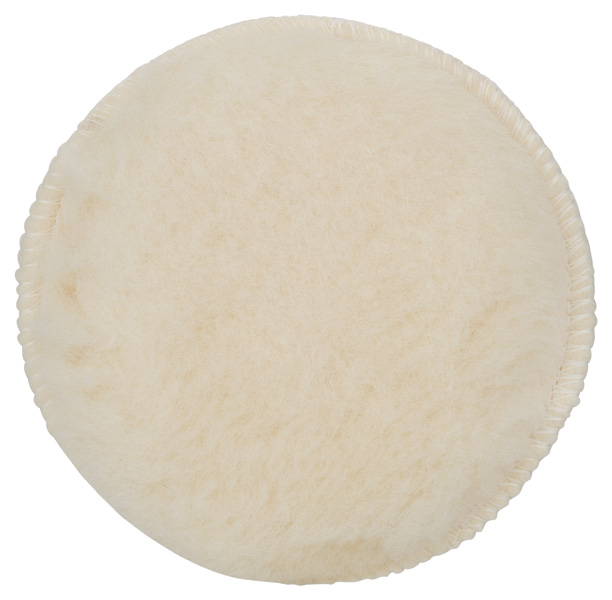 Bosch Lammwollhaube für Exzenterschleifer, 130 mm, Klett, 1er-Pack 2608610001
