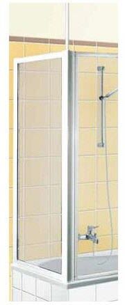 Breuer Fara bath side panel with ceiling support SWDS special size 0757.001.001.099