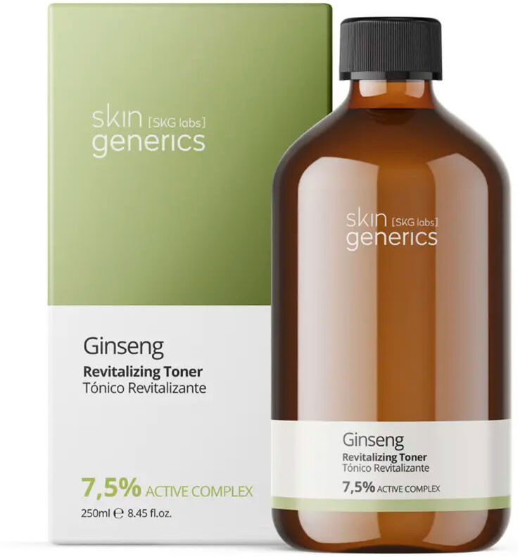 Skin Generics Tônico revitalizante Ginseng 7,5% 250 ml