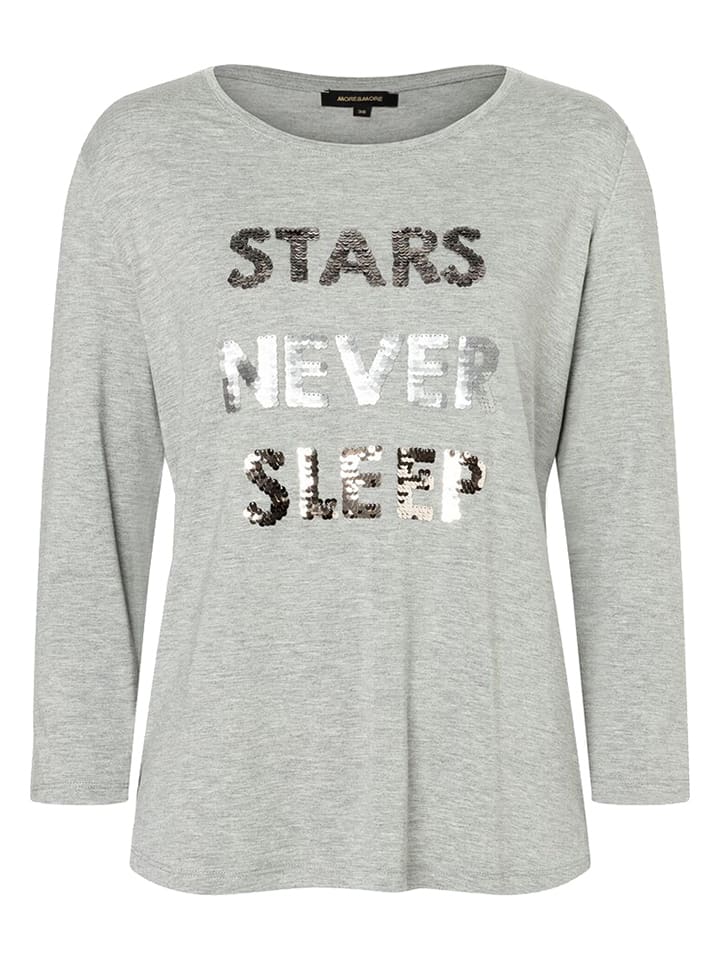 More & More Longsleeve in Grau - 46