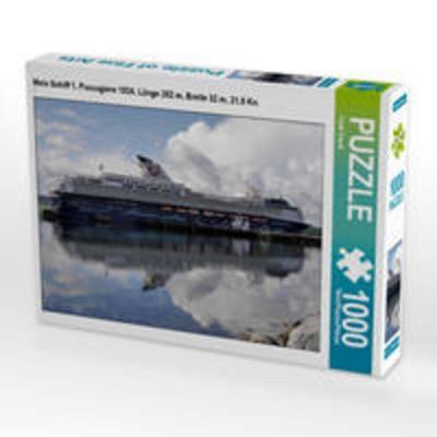 CALVENDO Puzzle Mein Schiff 1, Passagiere 1924, Länge 262 m, Breite 32 m, 21,5 Kn. 1000 Teile Lege-Größe 64 x 48 cm Foto-Puzzle Bild von Frank Gayde