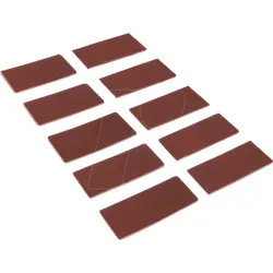 BERN L 050253 - Universal-Schonbacken, selbstklebend, Leder, 50 mm, 10 Stück