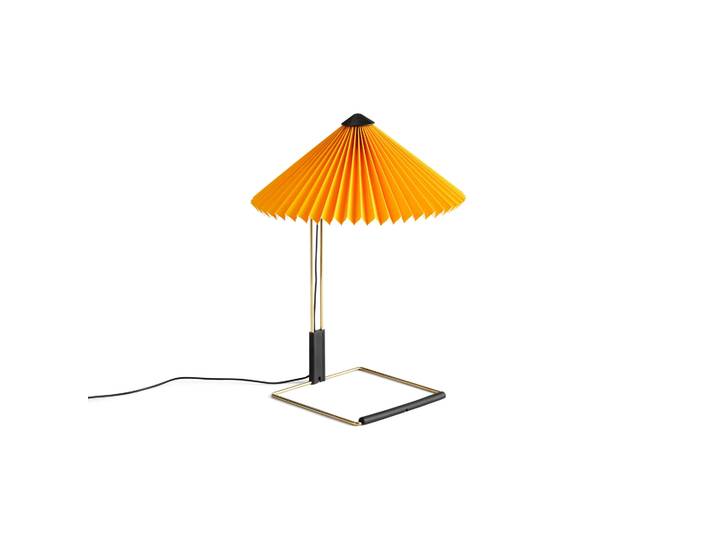 HAY Matin table Lampe à poser Ø30 cm Yellow shade