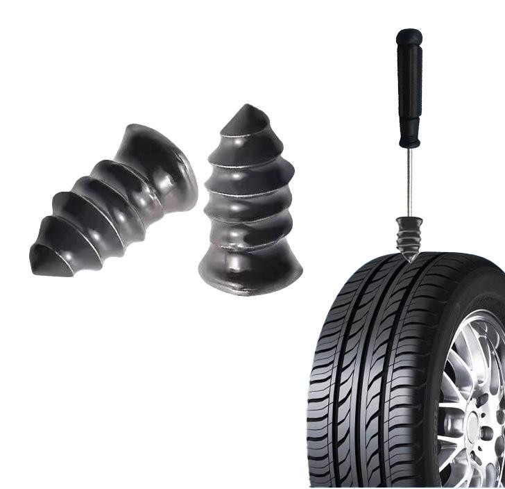 INF Bandenreparatieset voor auto, motor en e-bike met 20 pluggen en gereedschap