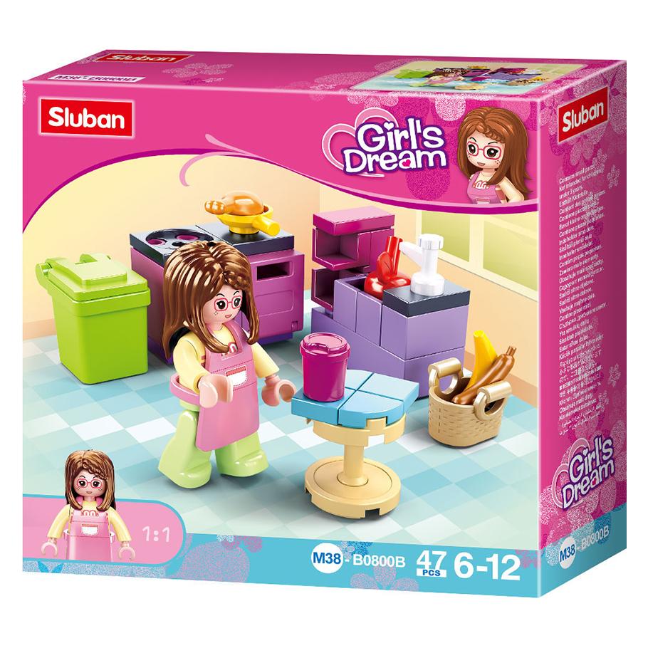 Sluban SL07187 - Mini-Bauset Küche (SL07187)