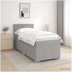 vidaXL, Boxspringbett, Moderner Boxspring (80 x 200 cm)