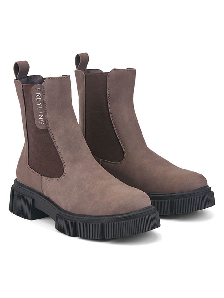 Freyling Chelsea-Boots in Braun - 41