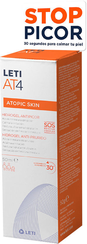 Leti Pharma LETIAT4 Atopic Skin hidrogel antipicor 50 ml
