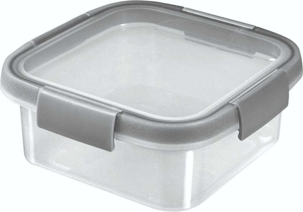 Curver Smart-Fresh-Eco Bewaarcontainers voor verse etenswaren, Grijs, 0,9 liter (set van 3)