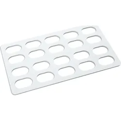 Orion Silikonform für Linsenschalen klein (für 20 Stück) 124921 dortis