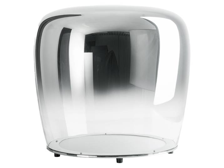 Smoky Lampe de table LED Ø43cm Chrome