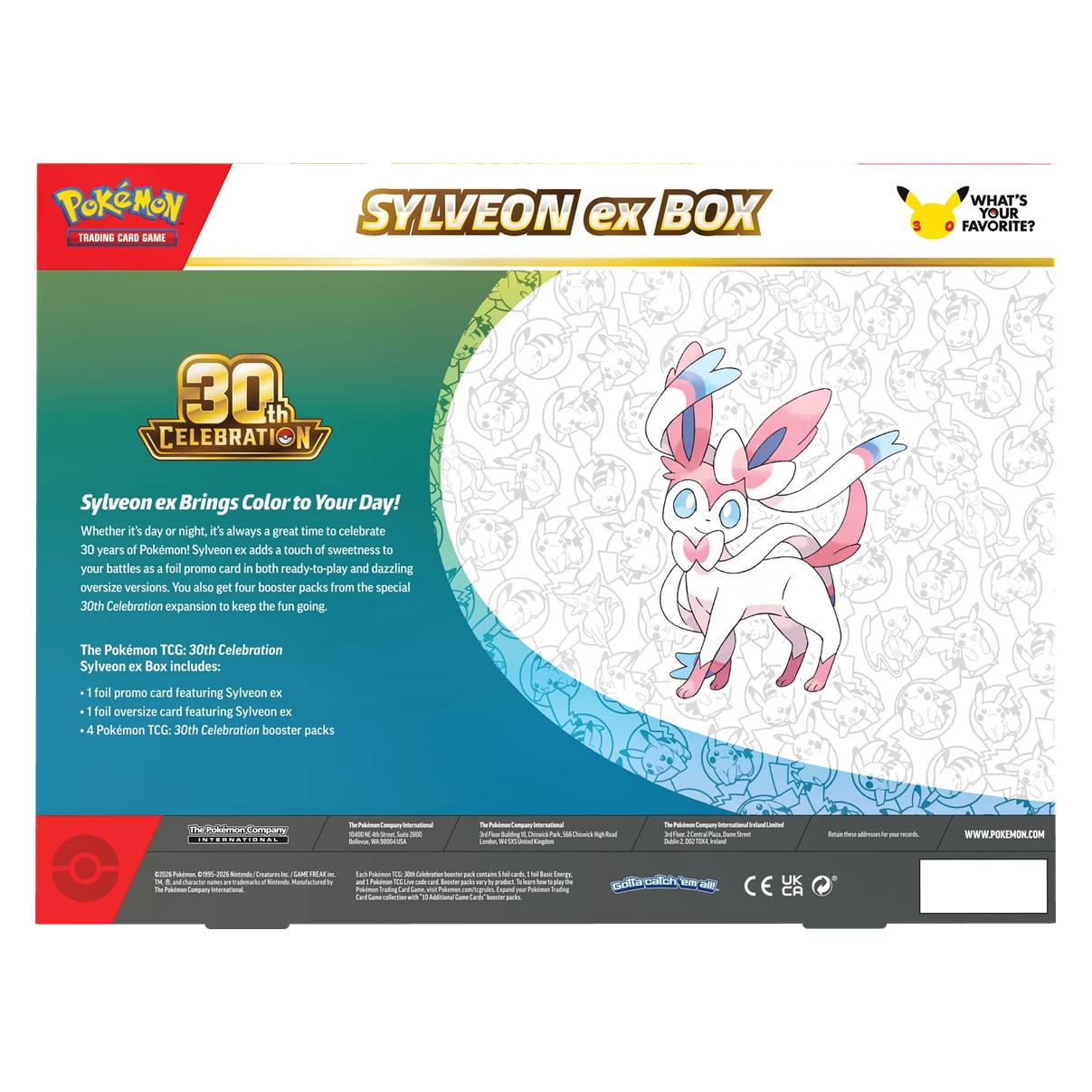 Pokémon 30th Anniversary Nymphali ex Box FR (Französisch, Box Set & Collection) (72348003)