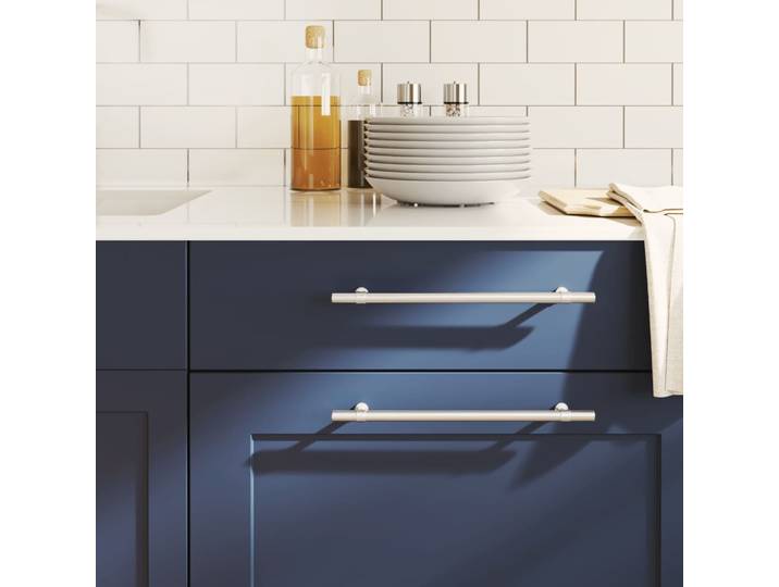 vidaXL Möbelgriffe 20 Stk. Silbern 224 mm Edelstahl
