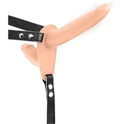 Fetish Tentation, Dildo, Double gode ceinture chair vibrant -