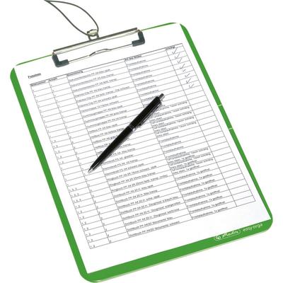 herlitz Klemmbrett easy orga to go, DIN A4, apfel opak