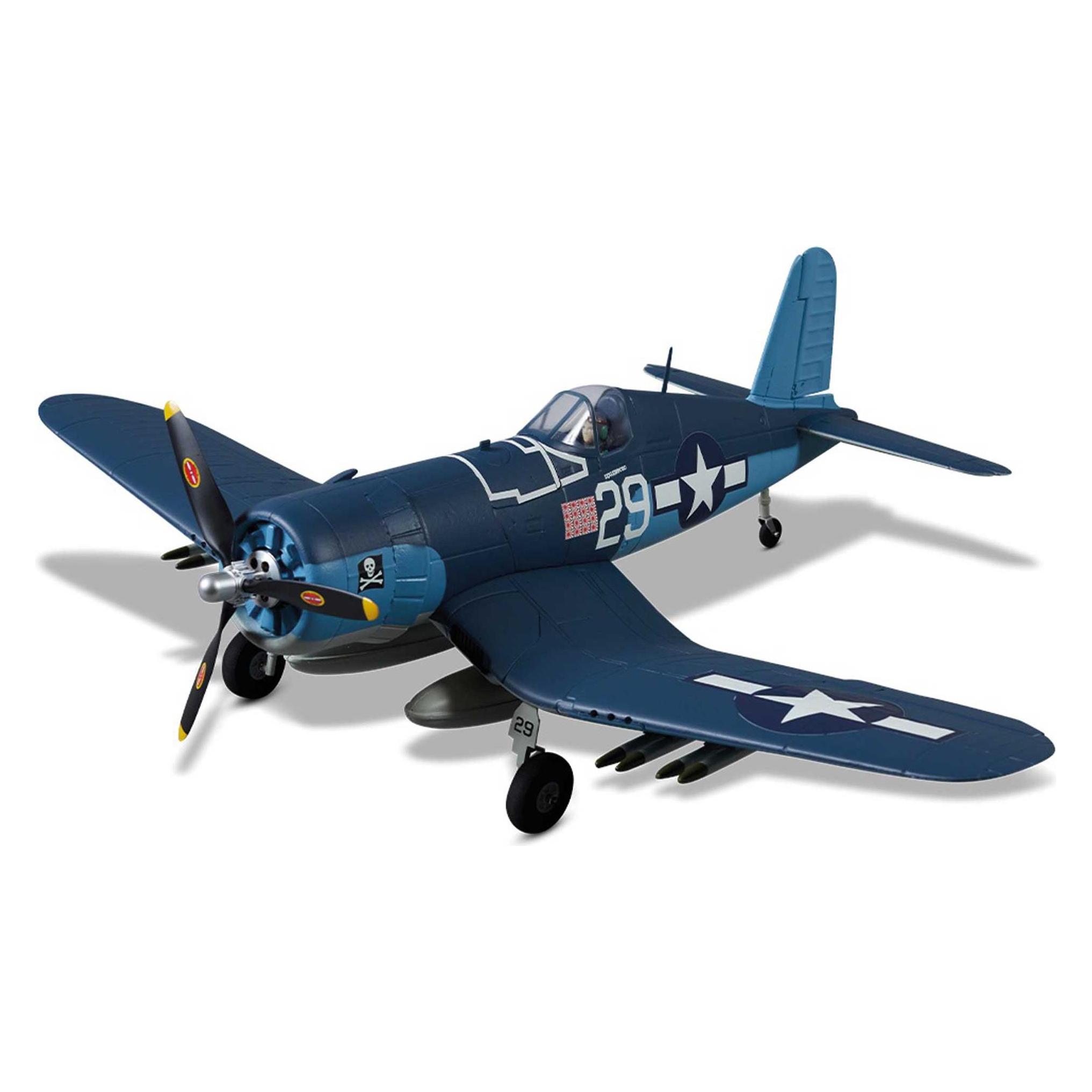 Derbee F4U Corsair Warbird PNP blau - 75cm (Motorflugzeug, Warbird) (DB001PB)